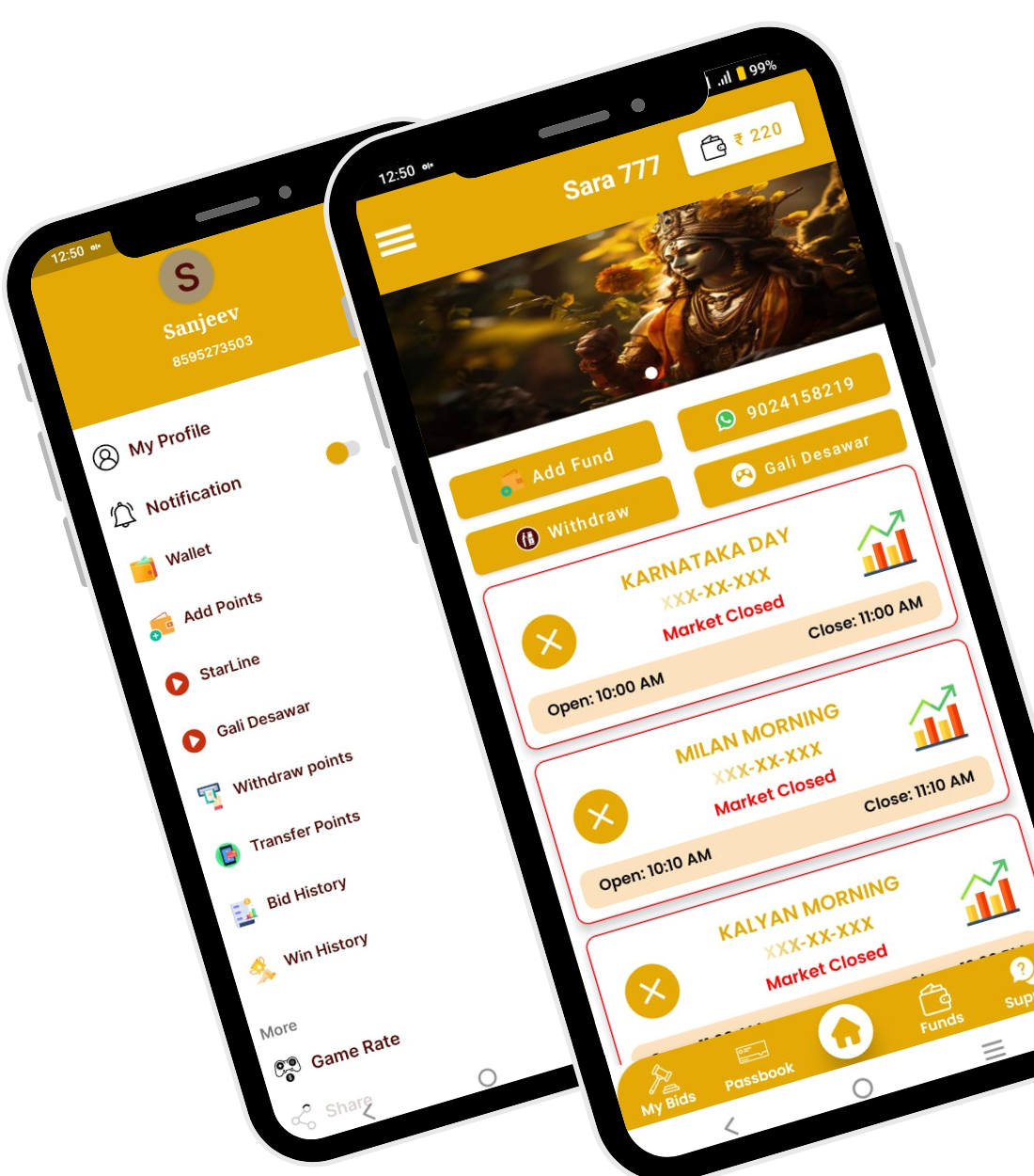 Main Bazar  Result Online